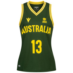 Macron Austrlia Basketbal macron #13 MAGBEGOR Women Jersey 58564661