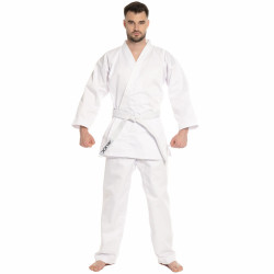 JELEX KIHAKU Karate Kimono pre Dospelch s Opaskom Biele