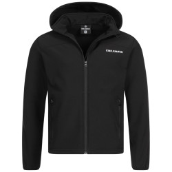 KIRKJUBOUR KIRKJUBOUR "Hestur" Men SOFTSHELL jacket 10,000 mm water column black