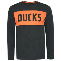 Fanatics Anaheim Ducks NHL Fanatics Pnske triko s dlhm rukvom 3002MCHRBTBADU