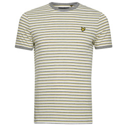 Lyle and Scott Lyle & Scott Stripe Ringer Men T-shirt TS1222VI-W438