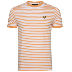 Lyle and Scott Lyle & Scott Stripe Ringer Men T-shirt TS1222VI-W389