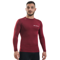 Givova Givova Baselayer Top Corpus 3 portov top tmavo erven