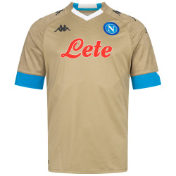 Kappa SSC Napoli Kappa UEFA Pro Men Jersey 31126VW-BEIGE AZZURRO