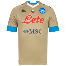 Kappa SSC Napoli Kappa Kombat Pro Men Jersey 311236W-BEIGE AZZURRO