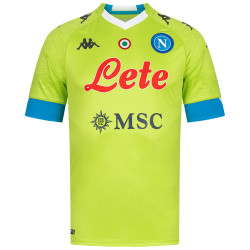 Kappa SSC Napoli Kappa Kombat Pro Men Jersey 31123BW-GREEN LIME-AZZURRA