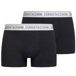 Sergio Tacchini Sergio Tacchini Men Boxer Shorts Pack of 2 SA8961754-White/Grey