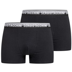 Sergio Tacchini Sergio Tacchini Men Boxer Shorts Pack of 2 SA8856587-Grey/Black