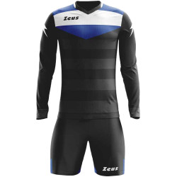 Zeus Zeus Argo Goalkeeper Kit Long-sleeved jersey with shorts Black Royal