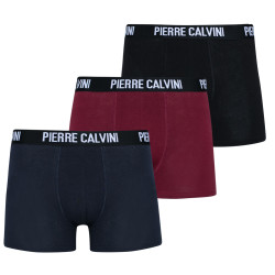 PIERRE CALVINI PIERRE CALVINI Hipster Men Boxer Shorts Pack of 3 Dark 6130-3-D