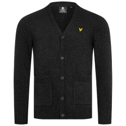 Lyle and Scott Lyle & Scott Blend Cardigan Men Cardigan from wool KN1458V-W155