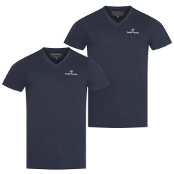 Sergio Tacchini Sergio Tacchini Men Undershirts V-neck Pack of 2 navy 39493536