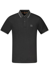 HUGO BOSS Hugo Boss Polo Maniche Corte Uomo Nero