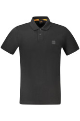 HUGO BOSS Hugo Boss Polo Maniche Corte Uomo Nero