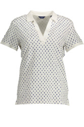 GANT Gant Polo Maniche Corte Donna Bianco