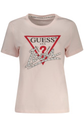 GUESS JEANS Perfektn Dmske Triko Krtky Rukv Ruov