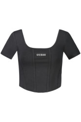 GUESS JEANS Guess Jeans Top Donna Nero