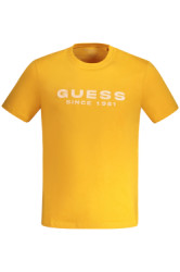 GUESS JEANS Guess Jeans T Shirt Maniche Corte Uomo Arancio