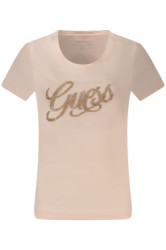 GUESS JEANS Guess Jeans T Shirt Maniche Corte Donna Rosa