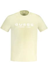 GUESS JEANS Perfektn Pnske Triko Krtky Rukv Zelen