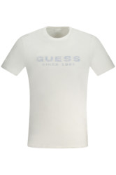 GUESS JEANS Guess Jeans T Shirt Maniche Corte Uomo Bianco