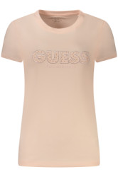 GUESS JEANS Perfektn Dmske Triko Krtky Rukv Ruov