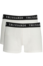 TRUSSARDI Perfektn Pnske Boxerky  Biela