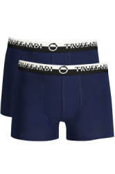 TRUSSARDI Perfektn Pnske Boxerky  Modr