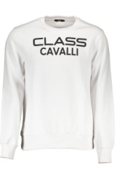 CAVALLI CLASS Perfektn Pnska Mikina Biela