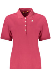 K-WAY K Way Polo Maniche Corte Donna Rosa