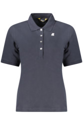 K-WAY K Way Polo Maniche Corte Donna Blu