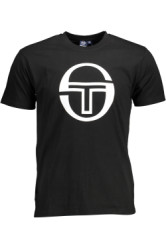 Sergio Tacchini Perfektn Pnske Triko Krtky Rukv ierna