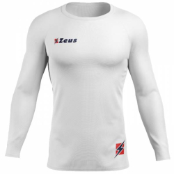 Zeus Fisiko Baselayer Top Long-sleeved Compression Shirt white