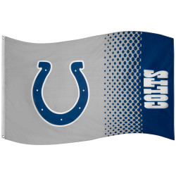 FOCO Indianapolis Colts NFL Flag Fade Flag FLG53NFLFADEIC