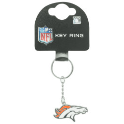 FOCO Denver Broncos NFL Logo Key Chain KYRNFCRSDB