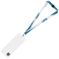 FOCO Detroit Lions NFL Fan lanyard with ticket holder LYNNFPAINTDL