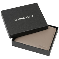 LEANDRO LIDO LEANDRO LIDO Classic Wallet grey