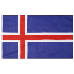 MUWO Iceland Flag MUWO "Nations Together" 90 x 150 cm