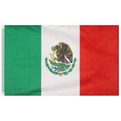 MUWO Mexico Flag MUWO "Nations Together" 90 x 150 cm