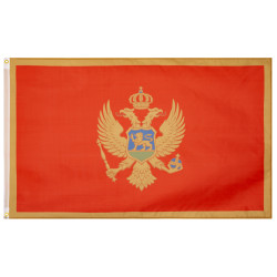 MUWO Montenegro Flag MUWO "Nations Together" 90 x 150 cm