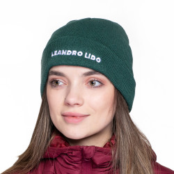 LEANDRO LIDO LEANDRO LIDO "Callata" Beanie Winter Hat green