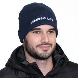 LEANDRO LIDO LEANDRO LIDO "Callata" Beanie Winter Hat navy