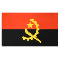 MUWO Angola MUWO "Nations Together" Flag 90x150cm