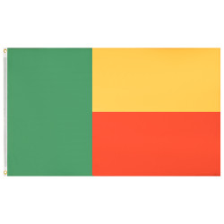 MUWO Benin MUWO "Nations Together" Flag 90x150cm