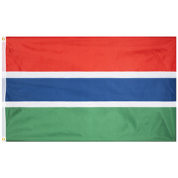 MUWO Gambia MUWO "Nations Together" Flag 90x150cm