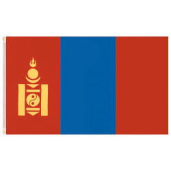 MUWO Mongolia MUWO "Nations Together" Flag 90x150cm