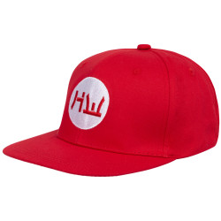 HIDETOSHI WAKASHIMA HIDETOSHI WAKASHIMA "Aoba" snapback Cap red