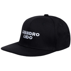 LEANDRO LIDO LEANDRO LIDO "Aosta" snapback Cap black