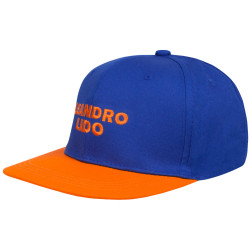 LEANDRO LIDO LEANDRO LIDO "No. 33" snapback Cap blue/orange